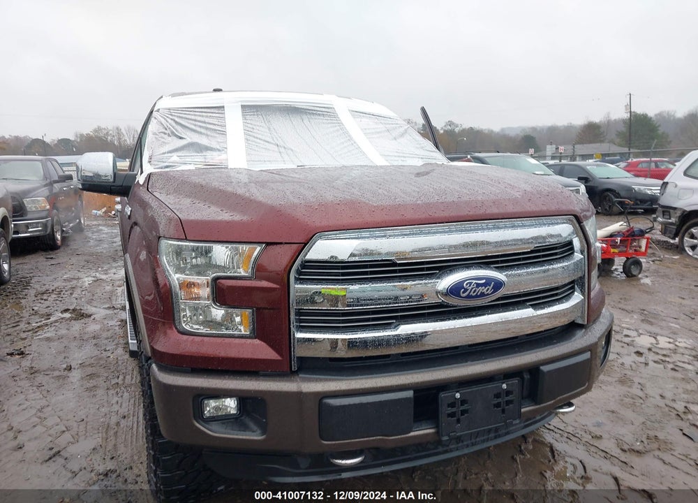 2015 FORD F-150 LARIAT VIN: 1FTEW1EPXFFB56407