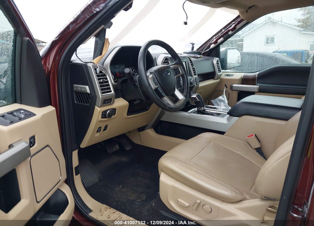 2015 FORD F-150 LARIAT VIN: 1FTEW1EPXFFB56407