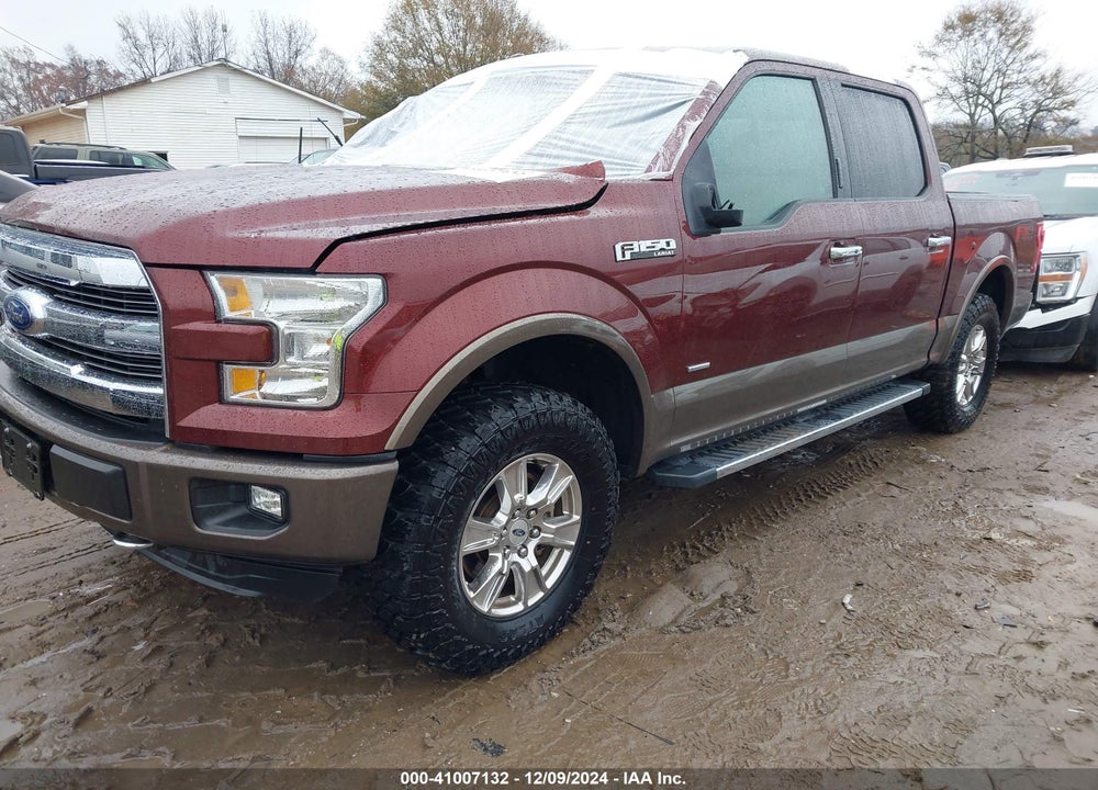 2015 FORD F-150 LARIAT VIN: 1FTEW1EPXFFB56407