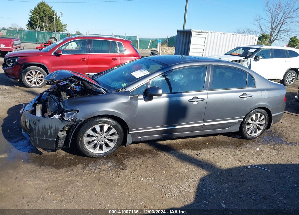 2009 HONDA CIVIC EX-L VIN: 2HGFA16919H320666