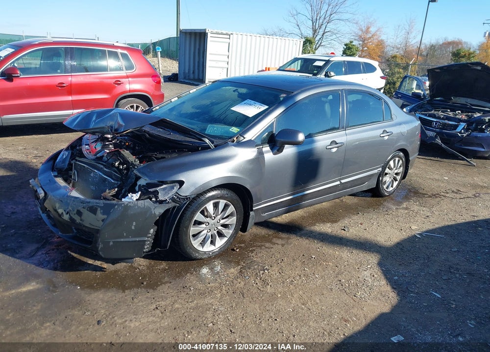 2009 HONDA CIVIC EX-L VIN: 2HGFA16919H320666