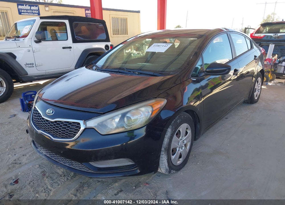 2015 KIA FORTE LX VIN: KNAFK4A68F5433248