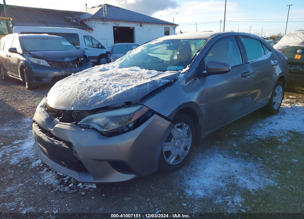 2014 TOYOTA COROLLA LE VIN: 2T1BURHE3EC133544