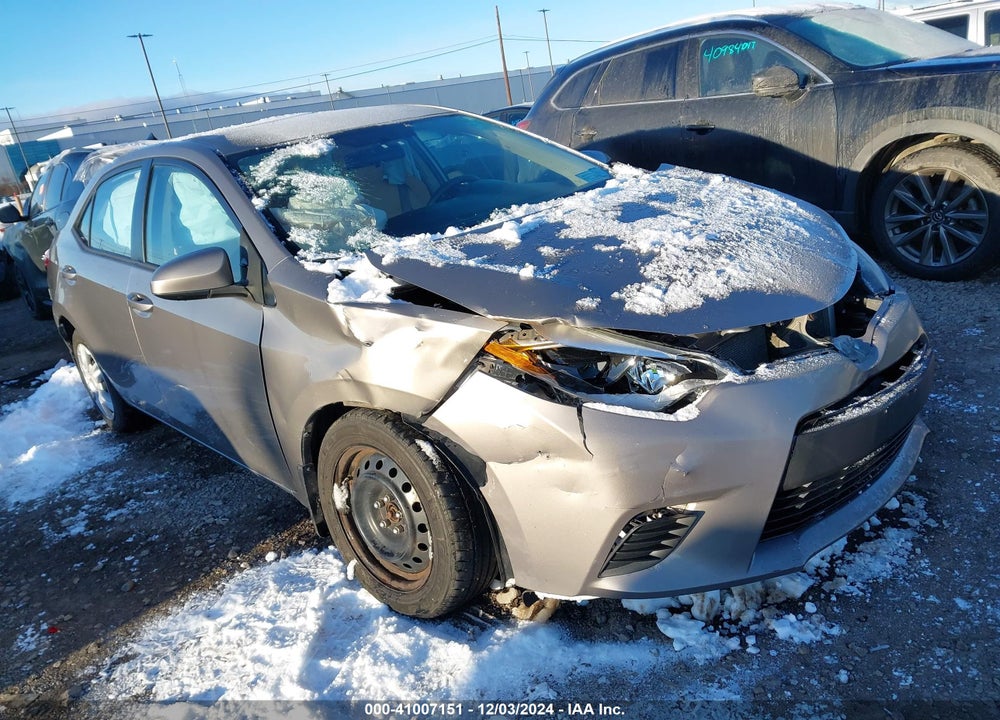 2014 TOYOTA COROLLA LE VIN: 2T1BURHE3EC133544