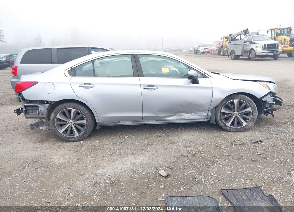 2017 SUBARU LEGACY 2.5I LIMITED VIN: 4S3BNAK69H3061956