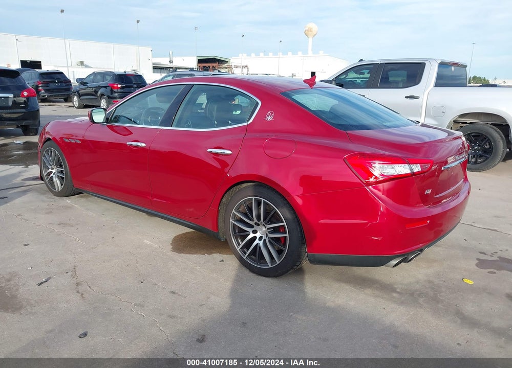2015 MASERATI GHIBLI S Q4 VIN: ZAM57RTA8F1144310