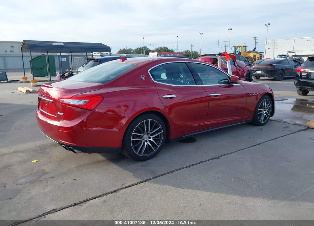 2015 MASERATI GHIBLI S Q4 VIN: ZAM57RTA8F1144310
