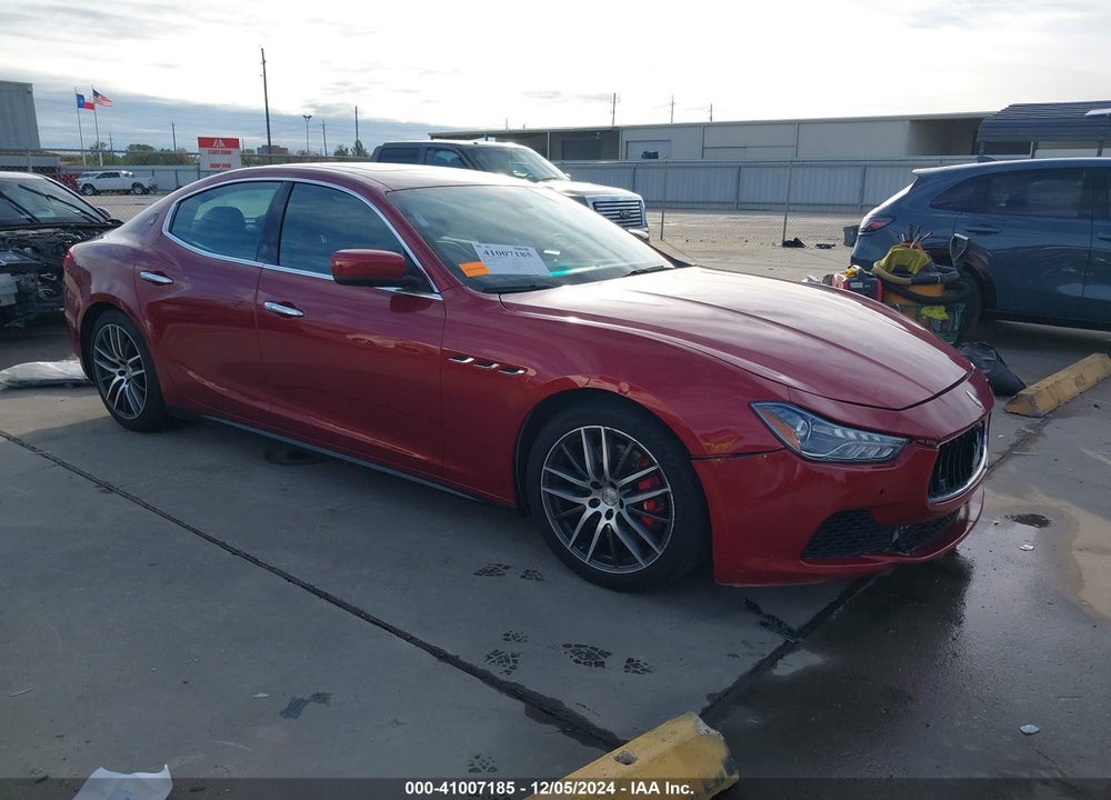 2015 MASERATI GHIBLI S Q4 VIN: ZAM57RTA8F1144310