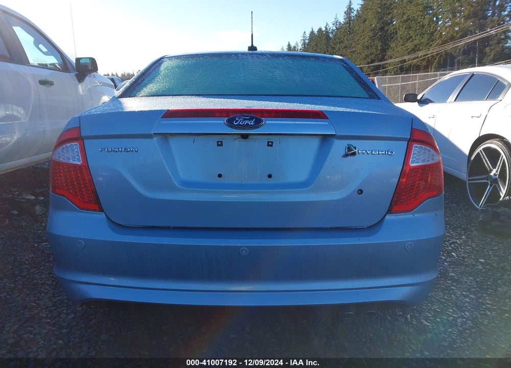 2010 FORD FUSION HYBRID VIN: 3FADP0L32AR352152