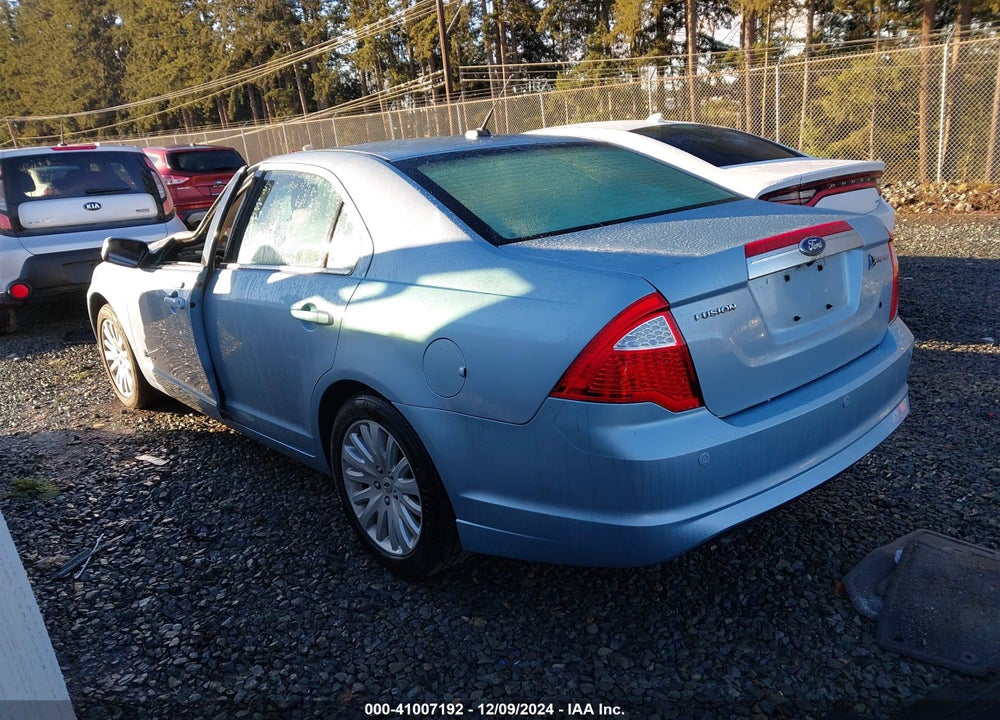 2010 FORD FUSION HYBRID VIN: 3FADP0L32AR352152