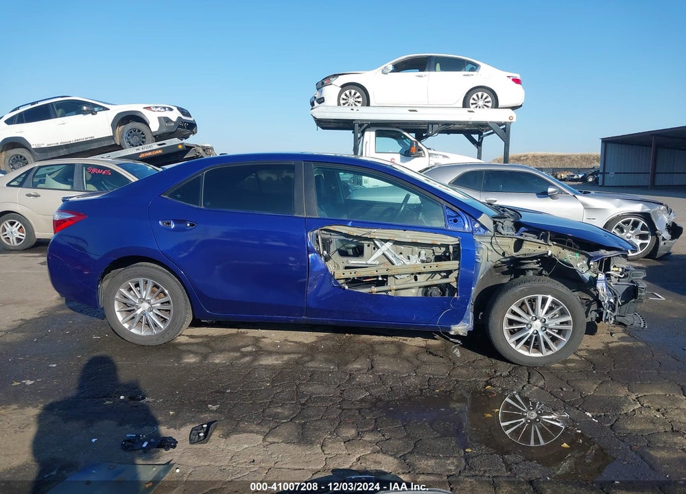 2015 TOYOTA COROLLA S PREMIUM VIN: 5YFBURHE2FP185538