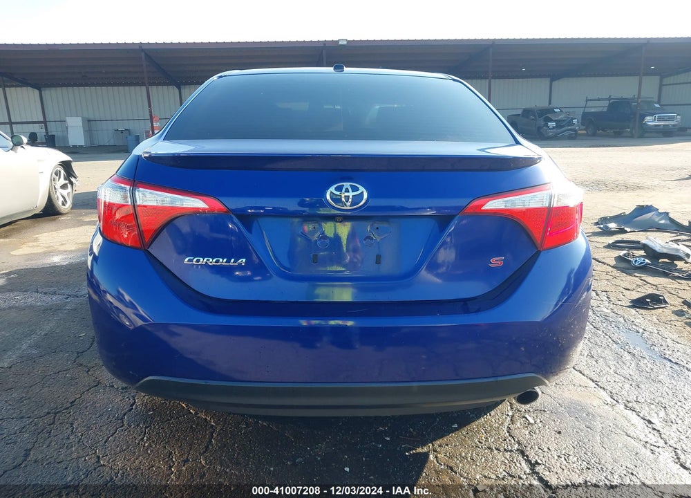 2015 TOYOTA COROLLA S PREMIUM VIN: 5YFBURHE2FP185538
