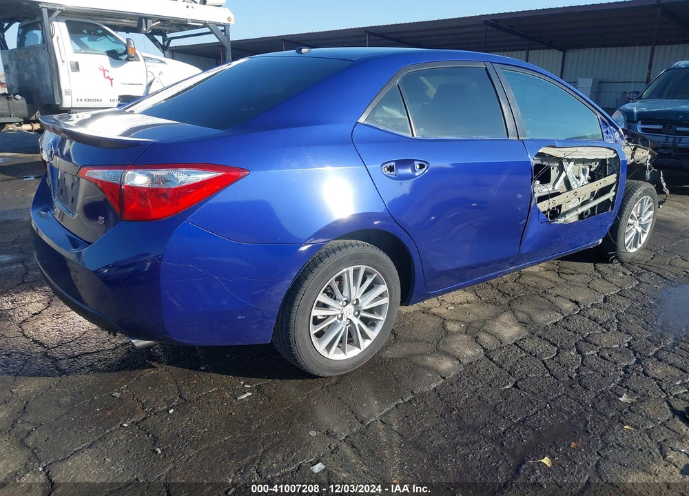 2015 TOYOTA COROLLA S PREMIUM VIN: 5YFBURHE2FP185538