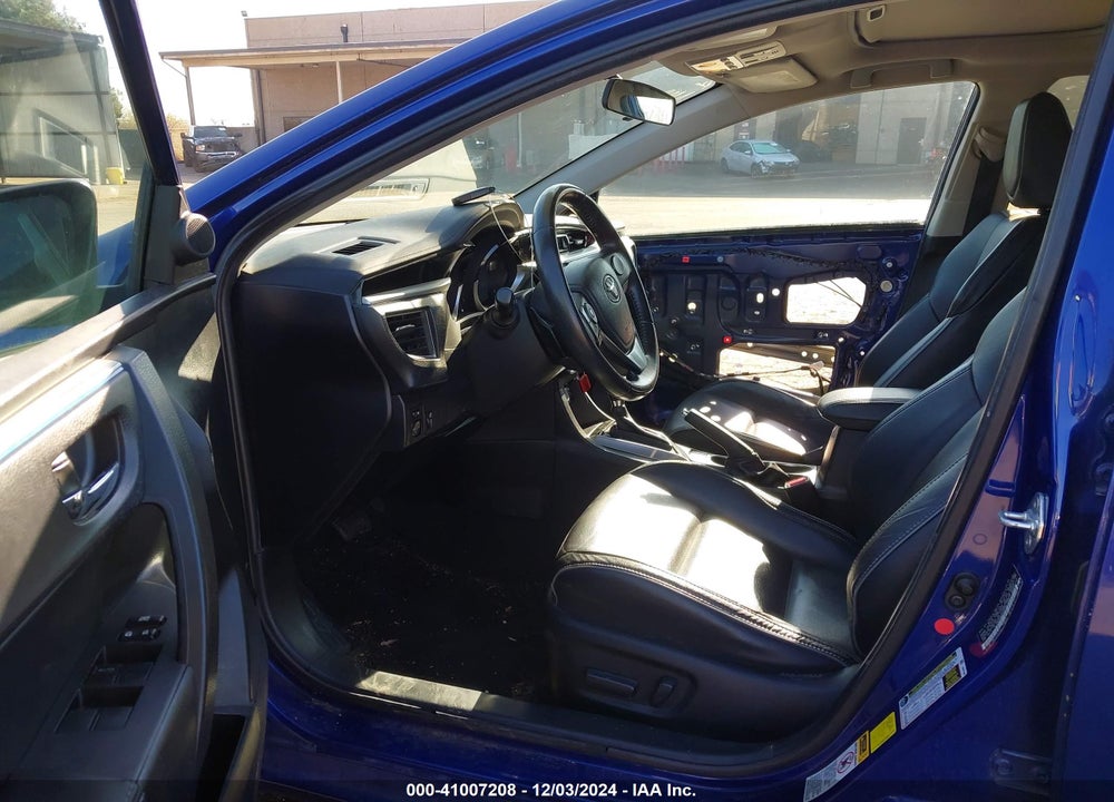 2015 TOYOTA COROLLA S PREMIUM VIN: 5YFBURHE2FP185538