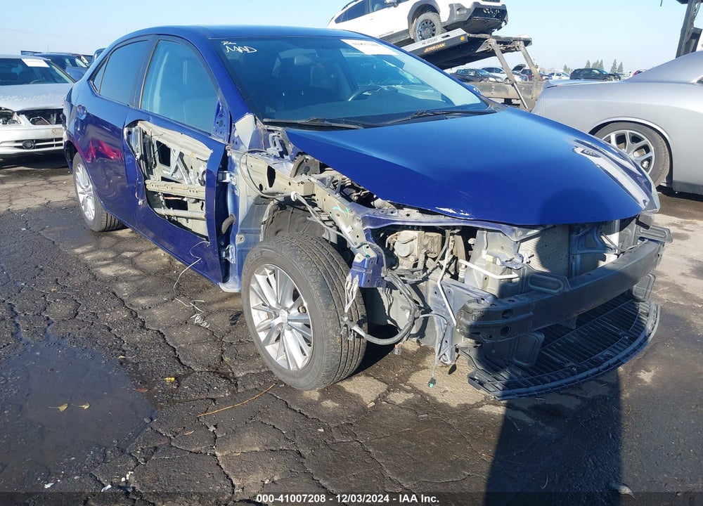 2015 TOYOTA COROLLA S PREMIUM VIN: 5YFBURHE2FP185538
