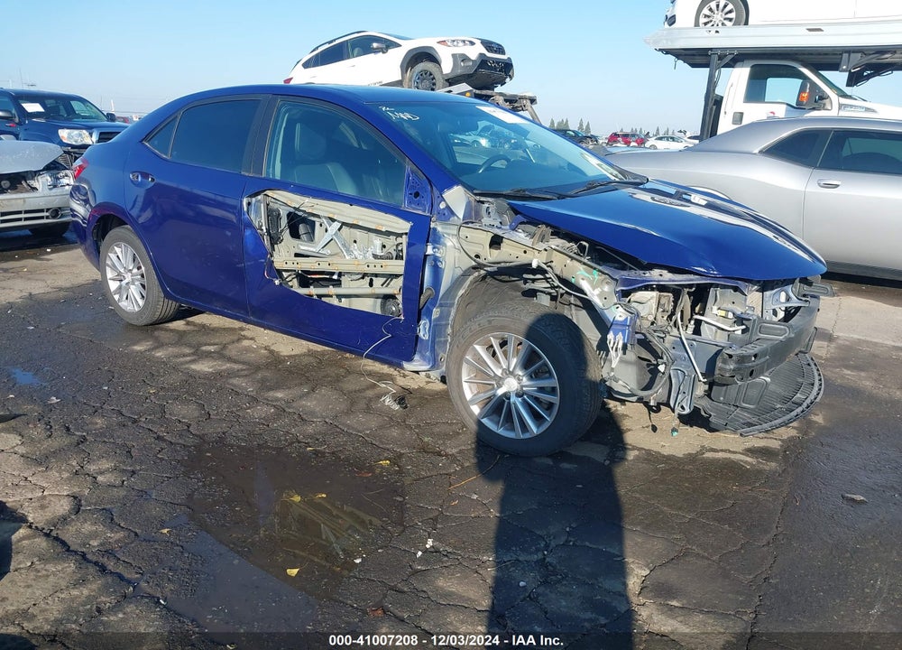2015 TOYOTA COROLLA S PREMIUM VIN: 5YFBURHE2FP185538