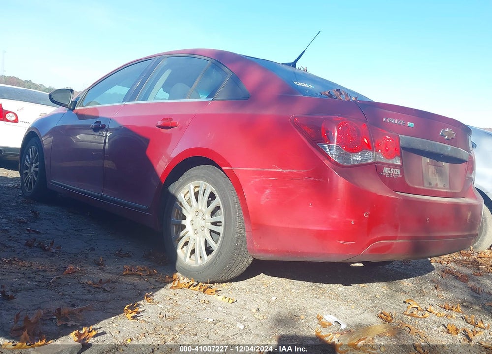 2013 CHEVROLET CRUZE ECO AUTO VIN: 1G1PH5SB7D7301096
