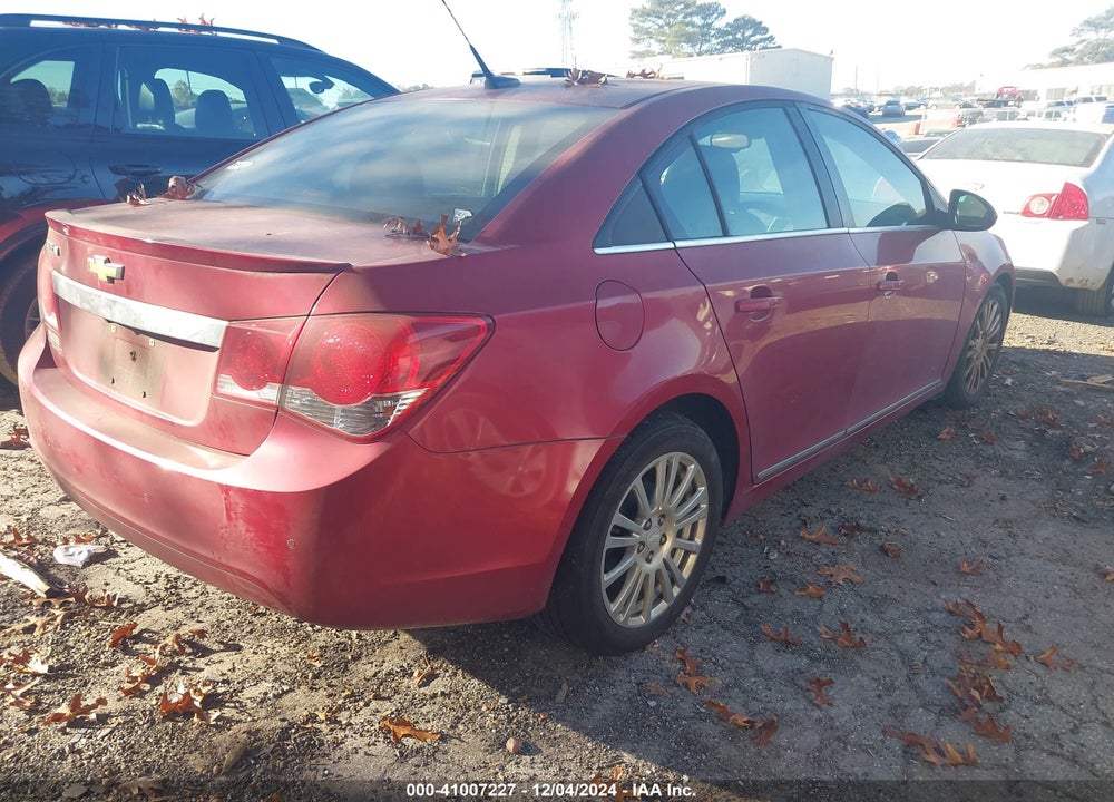 2013 CHEVROLET CRUZE ECO AUTO VIN: 1G1PH5SB7D7301096