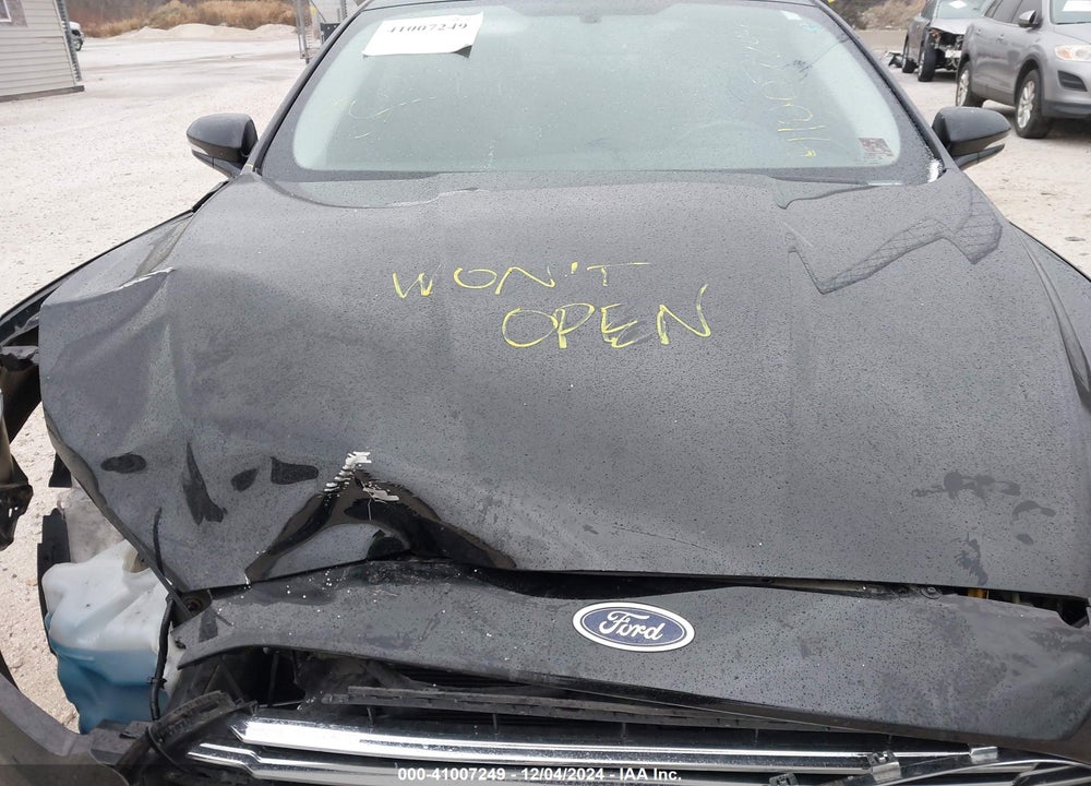 2016 FORD FUSION SE VIN: 3FA6P0T91GR266837