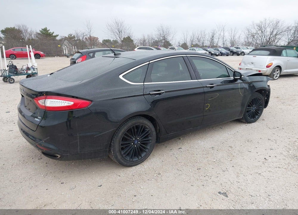 2016 FORD FUSION SE VIN: 3FA6P0T91GR266837