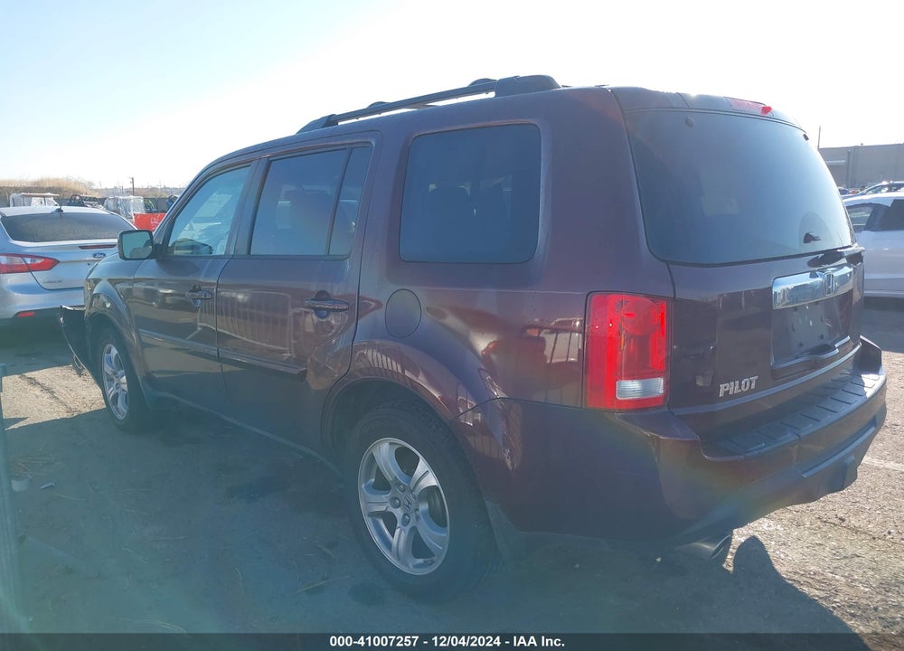 2014 HONDA PILOT EX-L VIN: 5FNYF3H55EB019171
