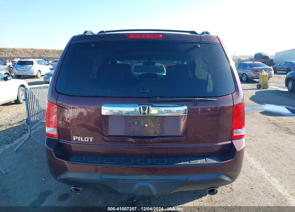 2014 HONDA PILOT EX-L VIN: 5FNYF3H55EB019171