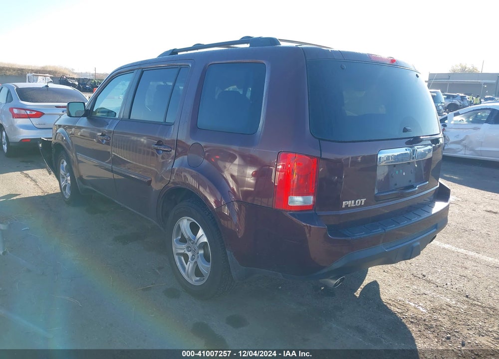 2014 HONDA PILOT EX-L VIN: 5FNYF3H55EB019171