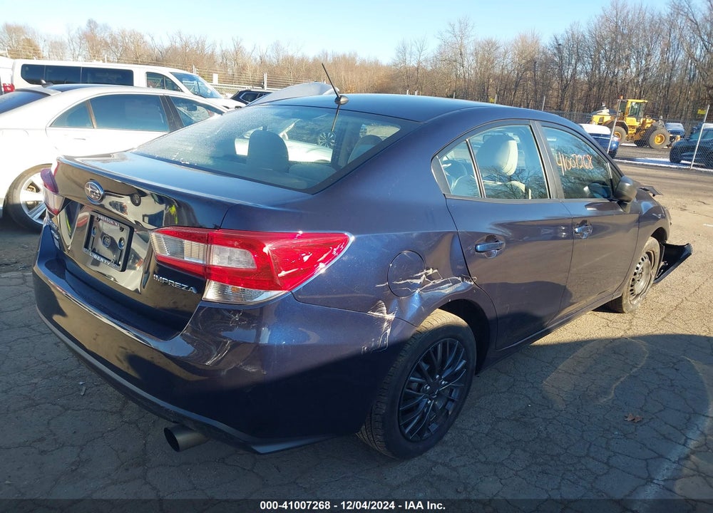 2019 SUBARU IMPREZA 2.0I VIN: 4S3GKAA65K3620846