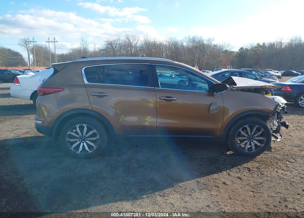 2017 KIA SPORTAGE EX VIN: KNDPNCAC6H7189699