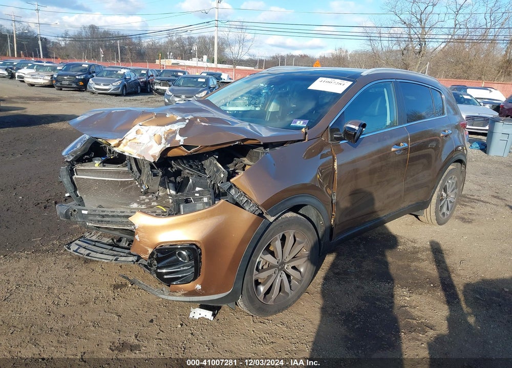 2017 KIA SPORTAGE EX VIN: KNDPNCAC6H7189699