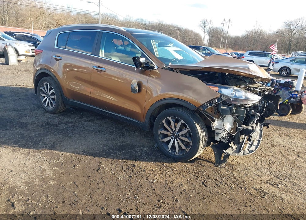 2017 KIA SPORTAGE EX VIN: KNDPNCAC6H7189699