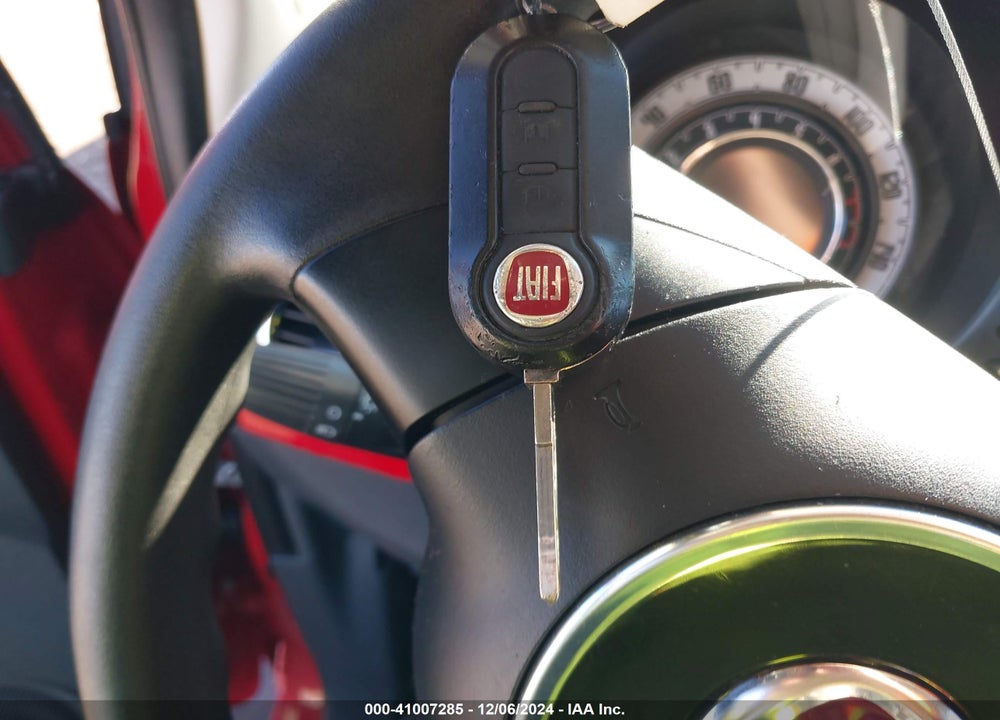 2012 FIAT 500 POP VIN: 3C3CFFAR3CT125291
