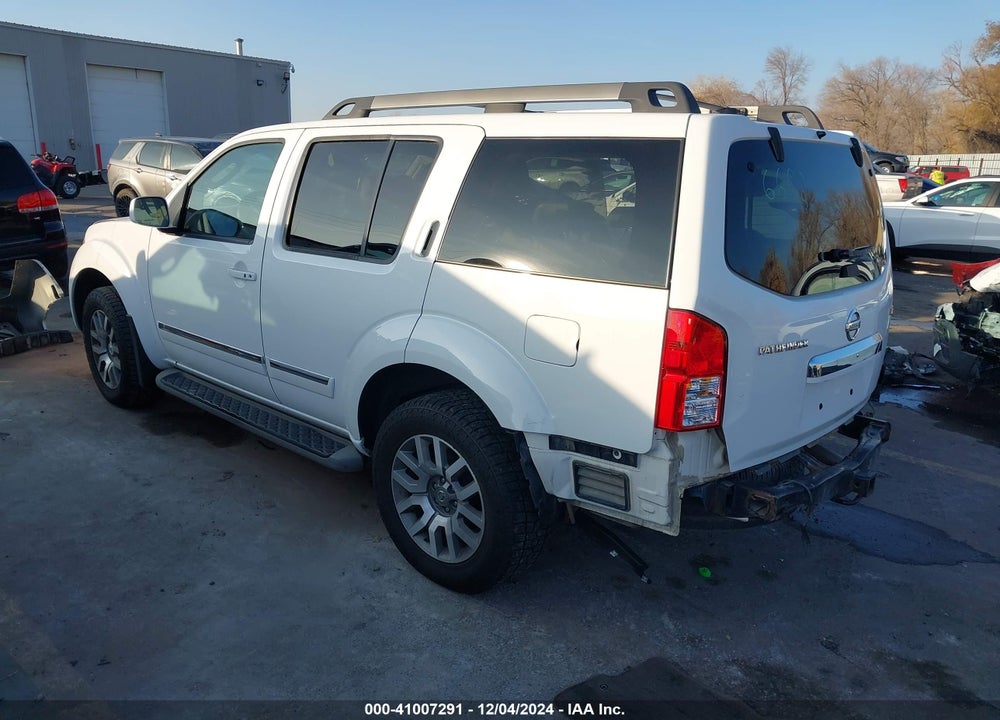 2011 NISSAN PATHFINDER LE VIN: 5N1AR1NB9BC612091