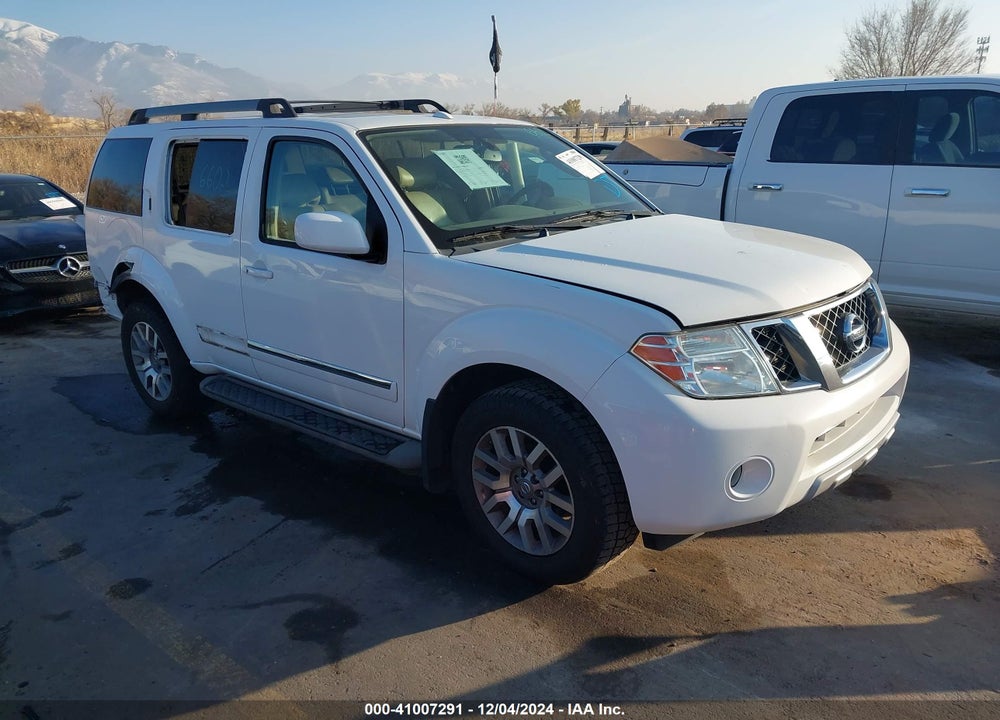 2011 NISSAN PATHFINDER LE VIN: 5N1AR1NB9BC612091