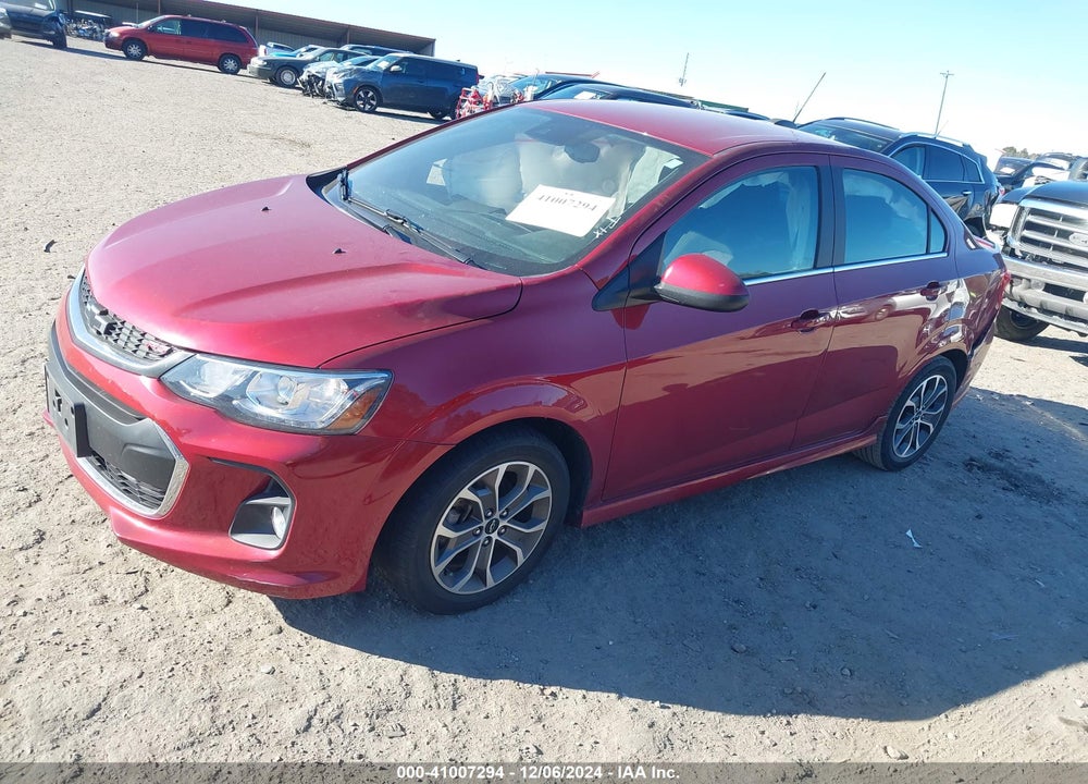 2019 CHEVROLET SONIC VIN: 1G1JD5SB0K4115108