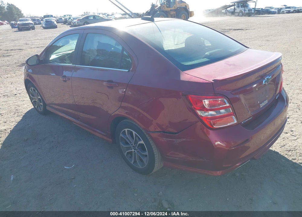 2019 CHEVROLET SONIC VIN: 1G1JD5SB0K4115108