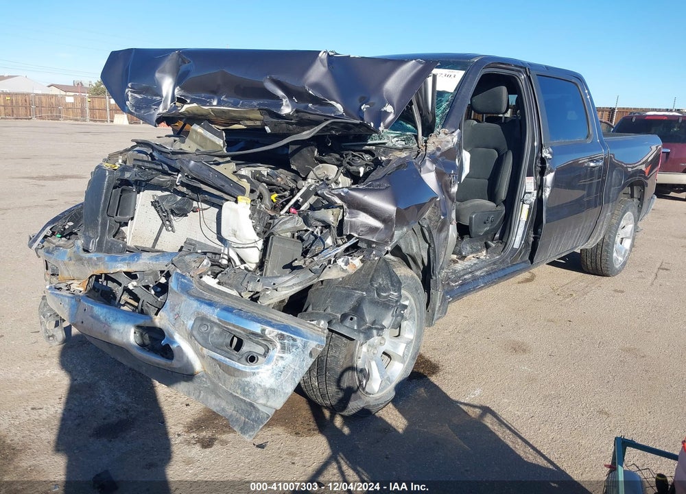 2020 RAM 1500 BIG HORN 4X4 5'7 BOX VIN: 1C6SRFFT1LN348777