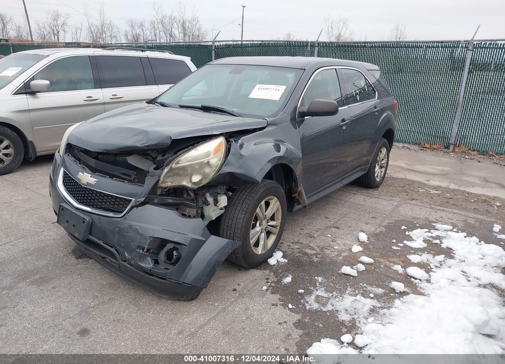 2010 CHEVROLET EQUINOX LS VIN: 2CNALBEW9A6237630