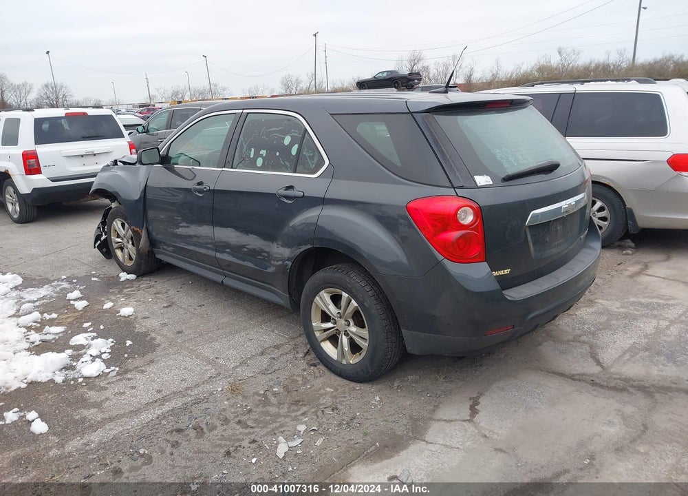 2010 CHEVROLET EQUINOX LS VIN: 2CNALBEW9A6237630