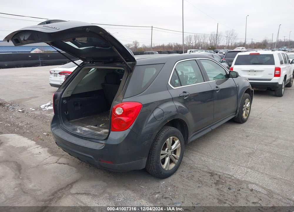 2010 CHEVROLET EQUINOX LS VIN: 2CNALBEW9A6237630