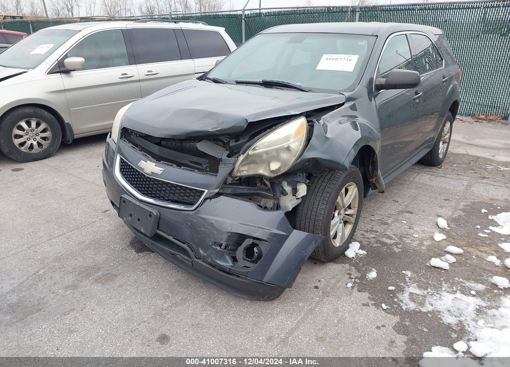 2010 CHEVROLET EQUINOX LS VIN: 2CNALBEW9A6237630