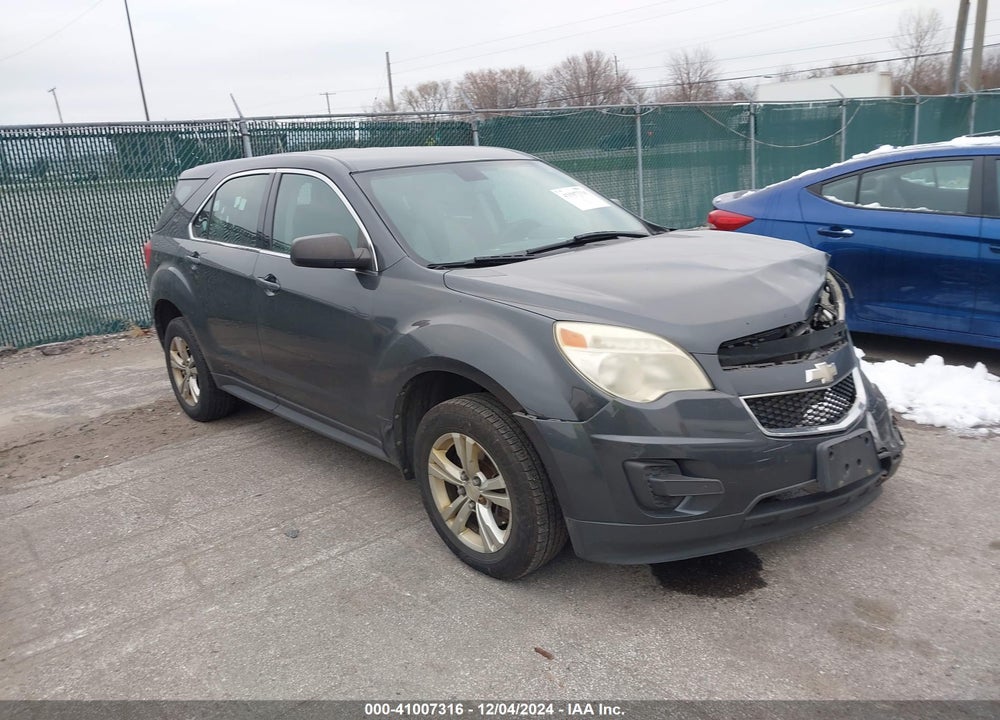2010 CHEVROLET EQUINOX LS VIN: 2CNALBEW9A6237630