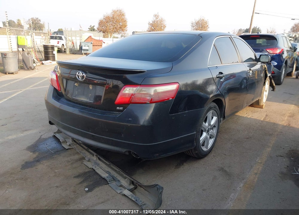 2007 TOYOTA CAMRY SE V6 VIN: 4T1BK46K27U029128
