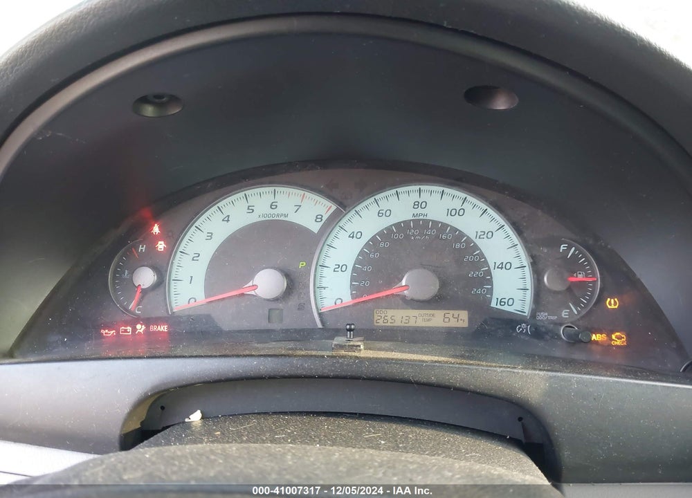 2007 TOYOTA CAMRY SE V6 VIN: 4T1BK46K27U029128