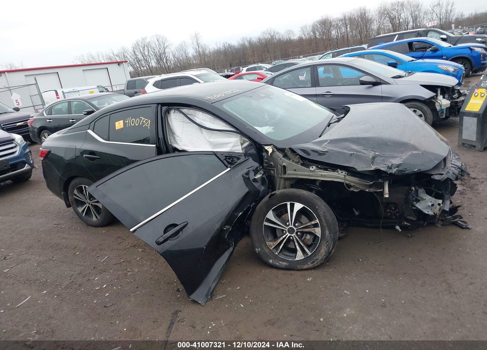 2022 NISSAN SENTRA SV XTRONIC CVT VIN: 3N1AB8CV9NY292445