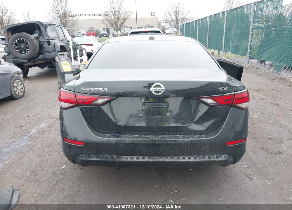 2022 NISSAN SENTRA SV XTRONIC CVT VIN: 3N1AB8CV9NY292445