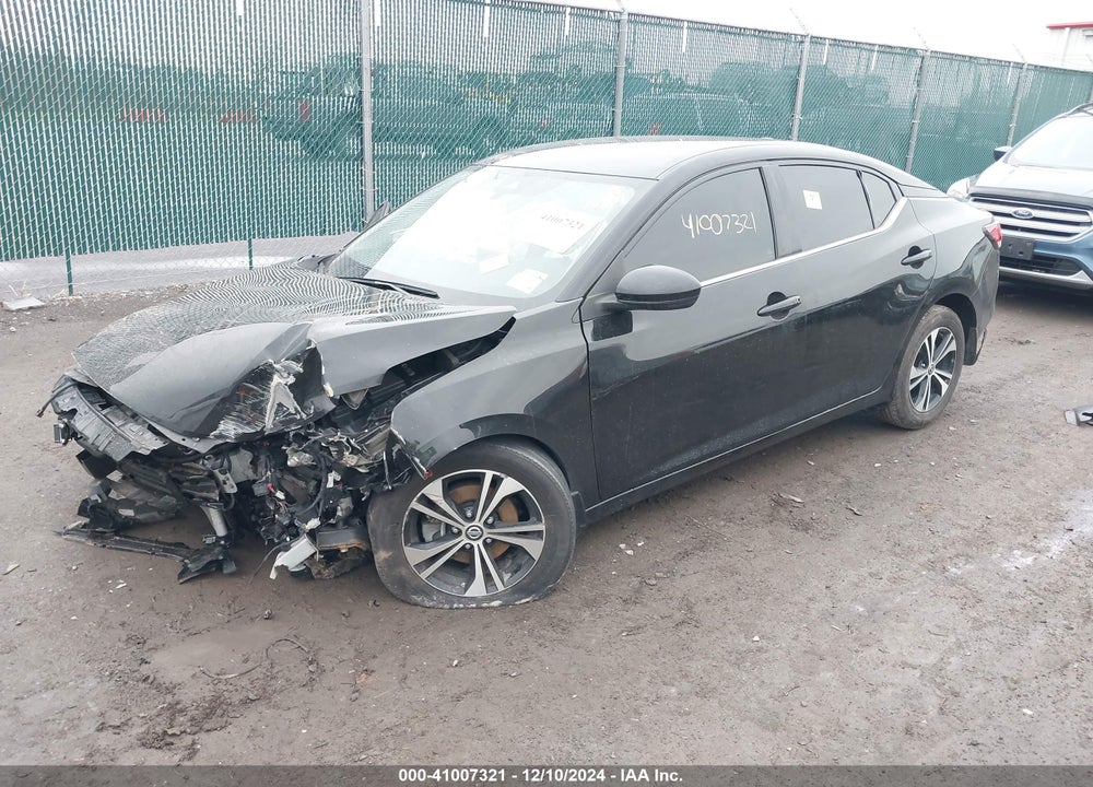 2022 NISSAN SENTRA SV XTRONIC CVT VIN: 3N1AB8CV9NY292445
