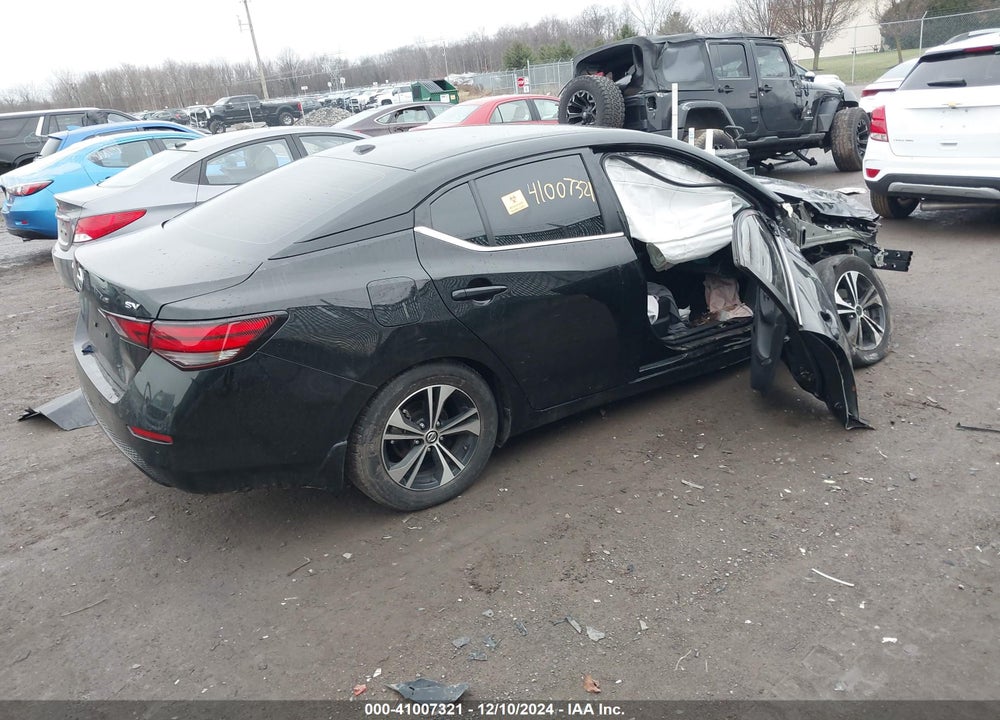 2022 NISSAN SENTRA SV XTRONIC CVT VIN: 3N1AB8CV9NY292445