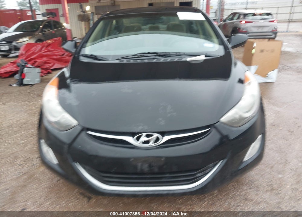2013 HYUNDAI ELANTRA GLS VIN: 5NPDH4AE5DH401290