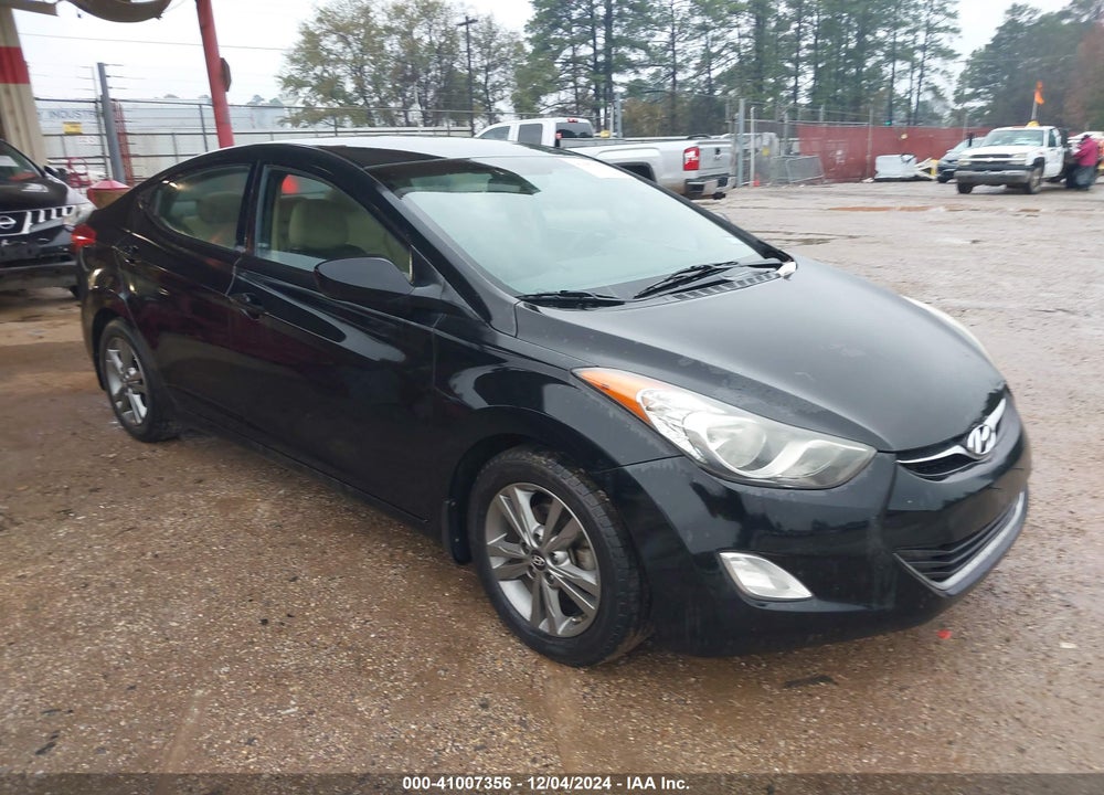 2013 HYUNDAI ELANTRA GLS VIN: 5NPDH4AE5DH401290